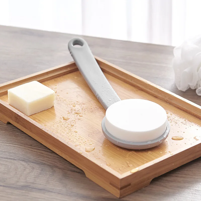 

Новый аппликатор лосьона для тела для ванной и спины, губчатая подкладка для кисточки после душа