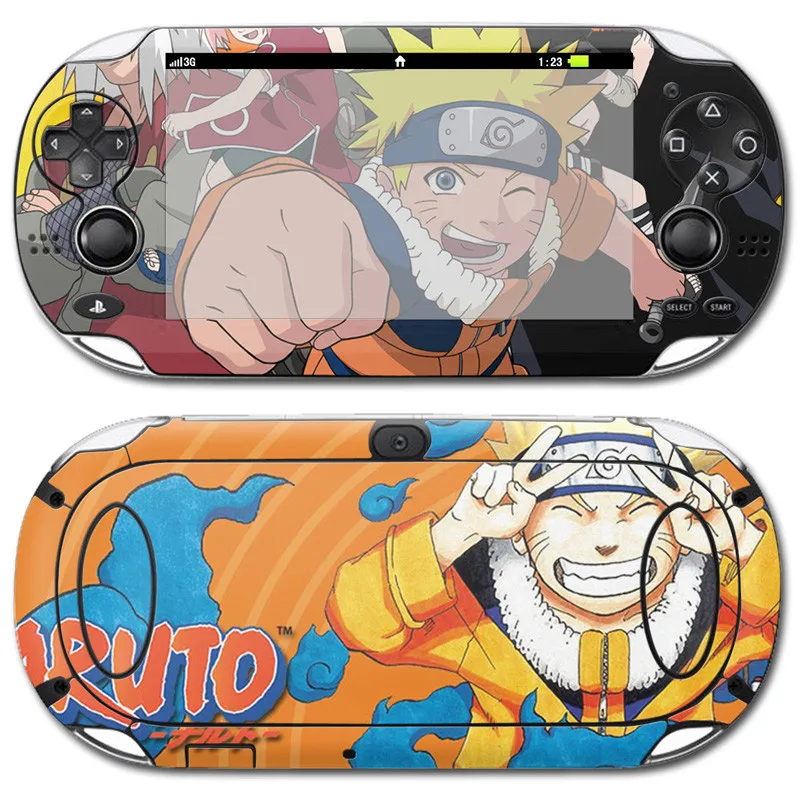 PSV ita 1000 наклейка для видеоигр Аниме Naruto Скины Виниловые наклейки Play Station PSv ita1000 Game