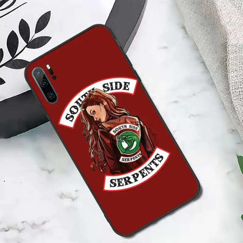 

Riverdale south side serpents TV series Phone Case For Huawei honor Mate P 10 20 30 40 i 9 8 pro x Lite smart 2019 nova 5t