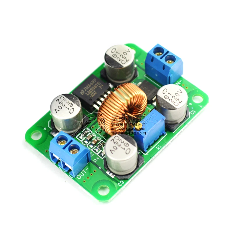 

LM2587 module board high power dc-dc adjustable boost regulated power module peak value 5A exceeds lm2577