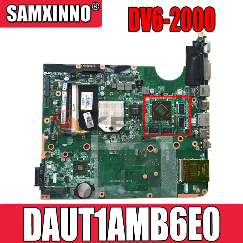 

AKemy Laptop motherboard For HP Pavilion DV6 DV6-2000 Mainboard 571187-001 571187-501 DAUT1AMB6E0 216-0729042
