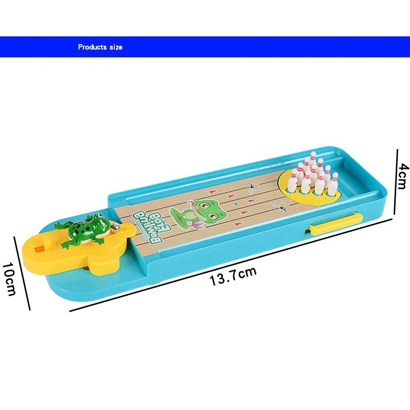 

Puzzle Fingertip Bowling Games Mini Bowling Desktop Toy Parent-Child Interactive Board Games Tabletop Indoor Education Xmas Gift