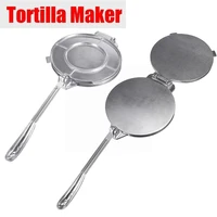 16 5cm20cm aluminum tortilla maker press diy pie tools press cake foldable accessories gadgets tools meat kitchen bakeware f1j4