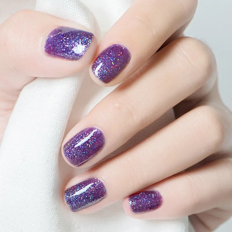 5ml Gel Nail Polish Semi-Permanent Varnish for extension Shiny Hybrid Glitter Painting UV nail polish For Manicure Art | Красота и