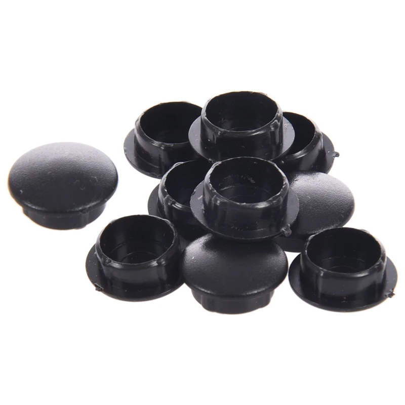 Big deal 10 Pcs Blanking End Caps 10mm Dia Plastic Round Tubing Tube Inserts &amp Diameter Flush Mounted I | Обустройство дома