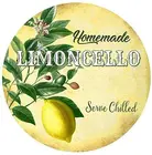 Винтажный самодельный лимонад, круглый металлический жестяной знак, 12x12 дюймов, ретро, домашняя кухня, ферма, бар, паб, Настенный декор