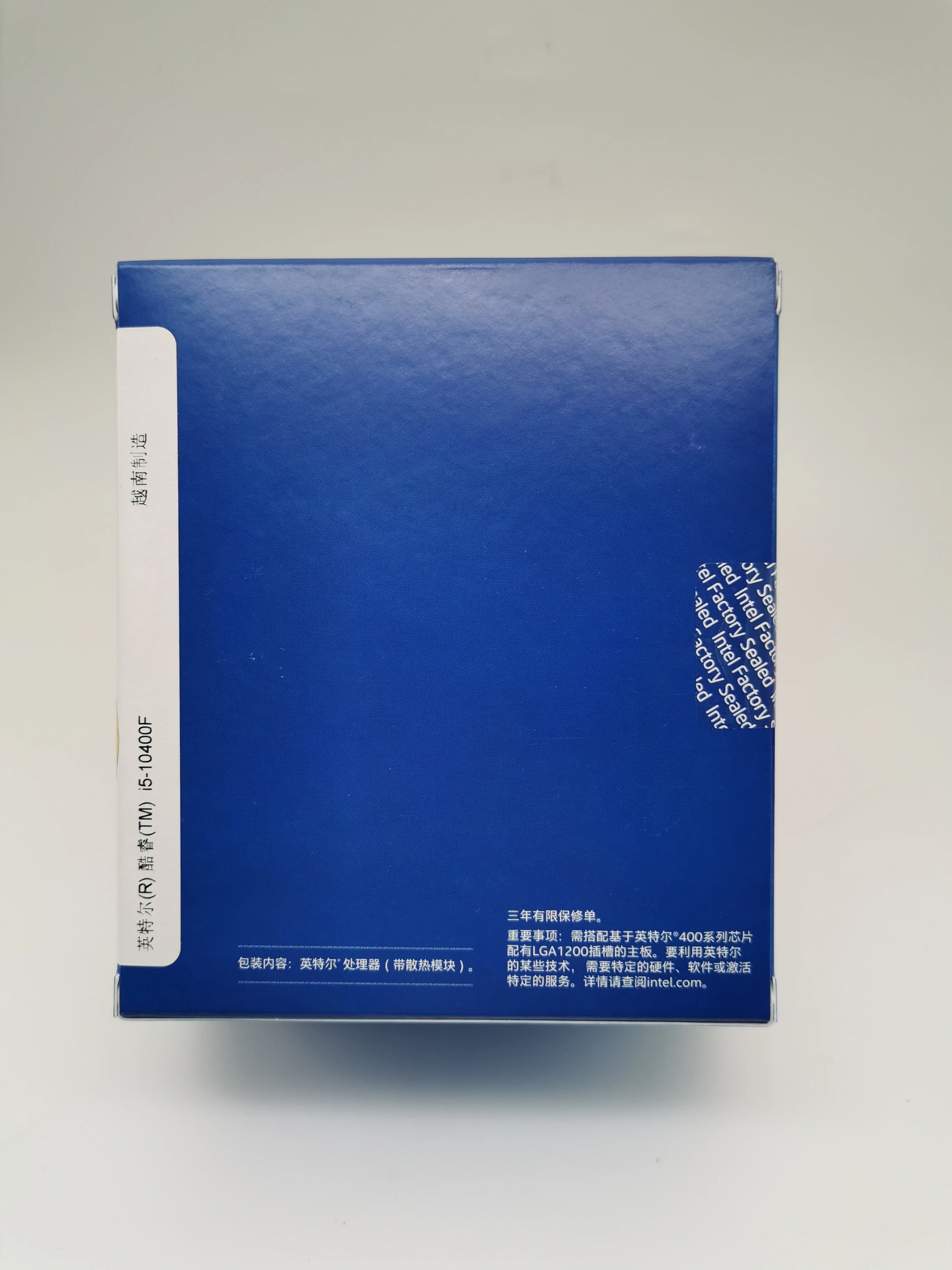 Процессор Intel Core i5-10400F i5 10400F 2 9 ГГц шестиядерный двенадцатипоточный процессор 65 Вт