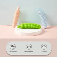 cucumber corn shaped pet toy dog bite molar stick bite resistant interactive dog toy tooth cleaning training to relieve boredom