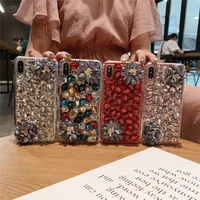 luxury 3d diamond phone case for iphone 13 pro max 13pro newly fashion case for apple iphone 13 mini rhinestone cover