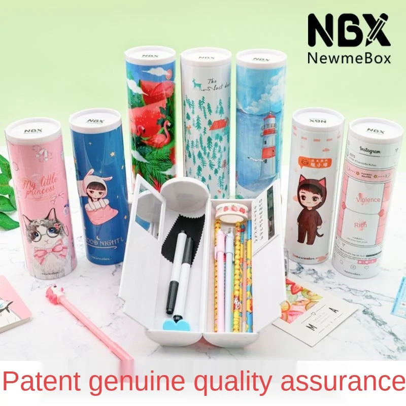 Чехол для карандашей NBX ящики офиса канцелярские принадлежности школы 2021 милый