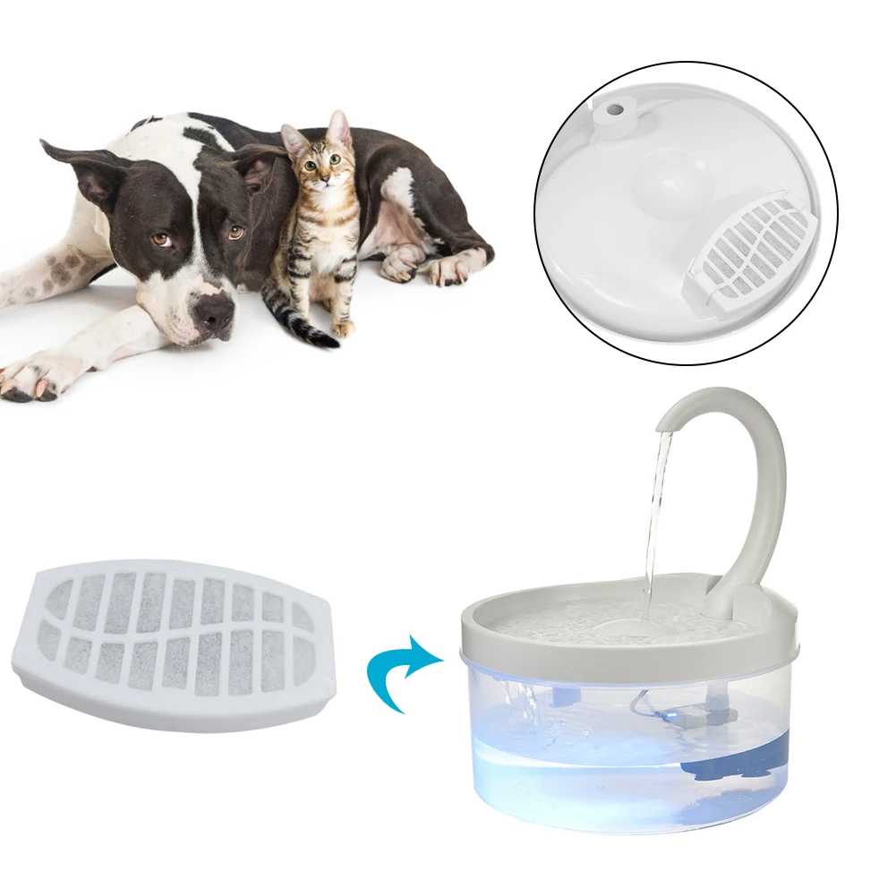 

Cotton Fliter Water Fountain Replacement Filters Dog Cat Water Dispenser Filter Keep the Water Clean and Fresh
