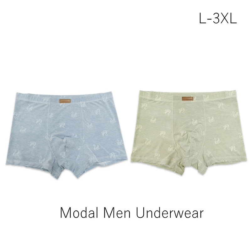 

Modal Boxer Homme Cozy Boxer Shorts Mens Fashion Men Underwear Soft Breathable Underpants Antibacterial Boxer Shorts Mens L-3XL