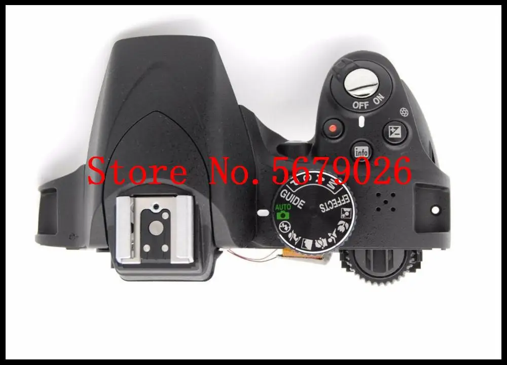 Новинка 90% верхняя крышка с вспышкой и кнопками для Nikon D3300 открытое устройство