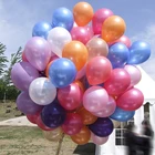 Латексные жемчужные шары, 103050 шт., 10 дюймов, 1,5 г, сделай сам, в форме золотистой арки, для свадьбы, украшения детский душ невесты, воздушные шары