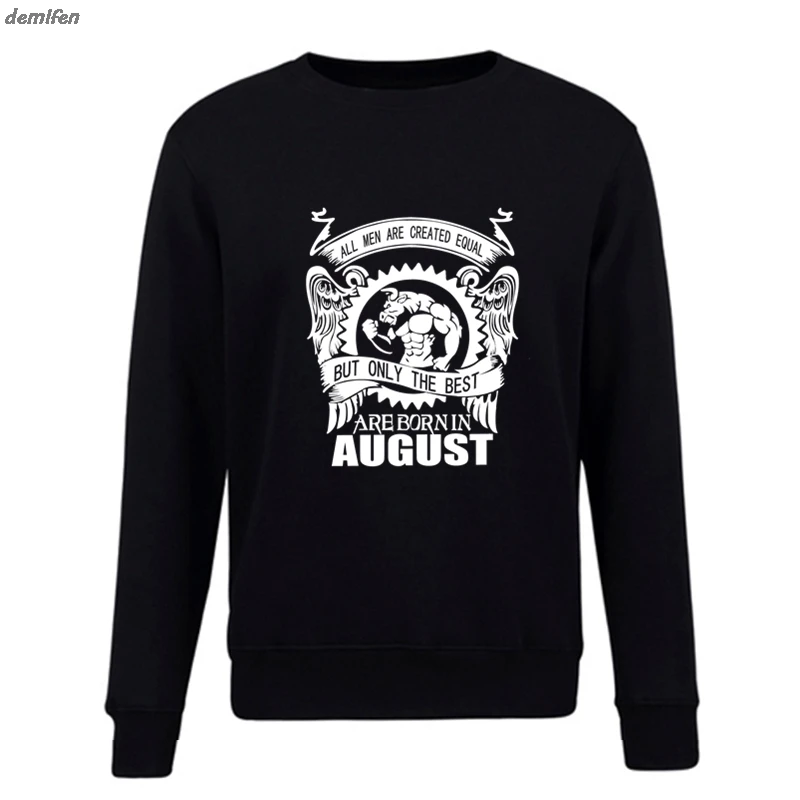 Мужская кожаная Толстовка в стиле хип хоп повседневная куртка Best Are Born In August