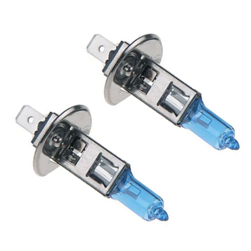 2 шт. галогенные лампы H1 12 В 55 Вт высокая яркость светильник длительный срок