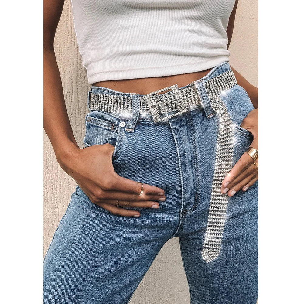 Женские серебряные Полный Стразы со стразами идеально сочетаются с нарядным