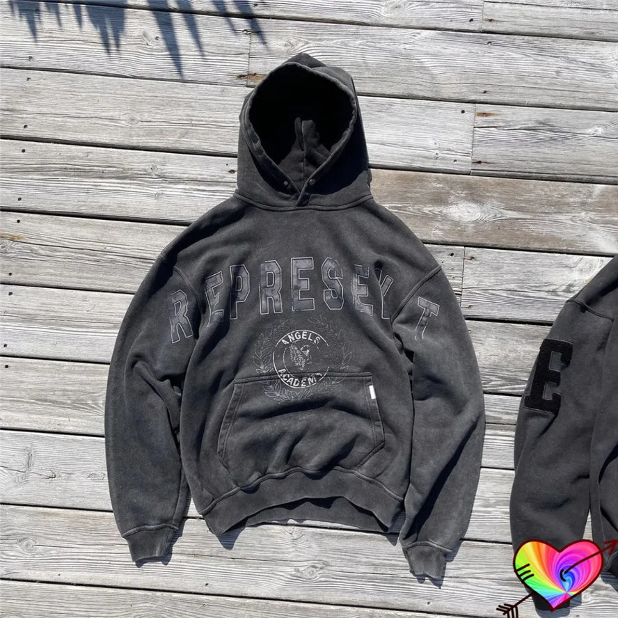 

Толстовка с капюшоном в винтажном стиле для мужчин и женщин, 1:1