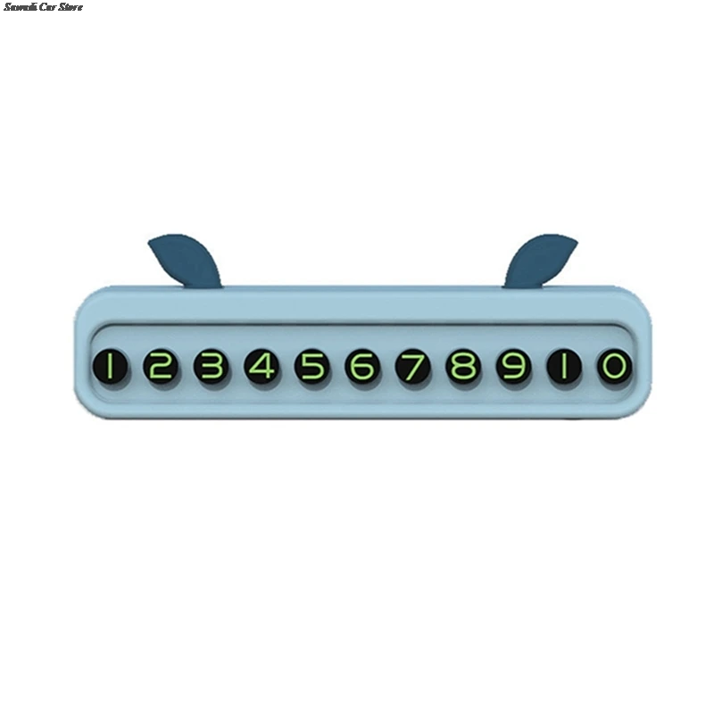 

Car Temporary Parking Card Phone Number Card Plate Telephone Number Car Park Stop Automobile Accessories Car-styling Universal