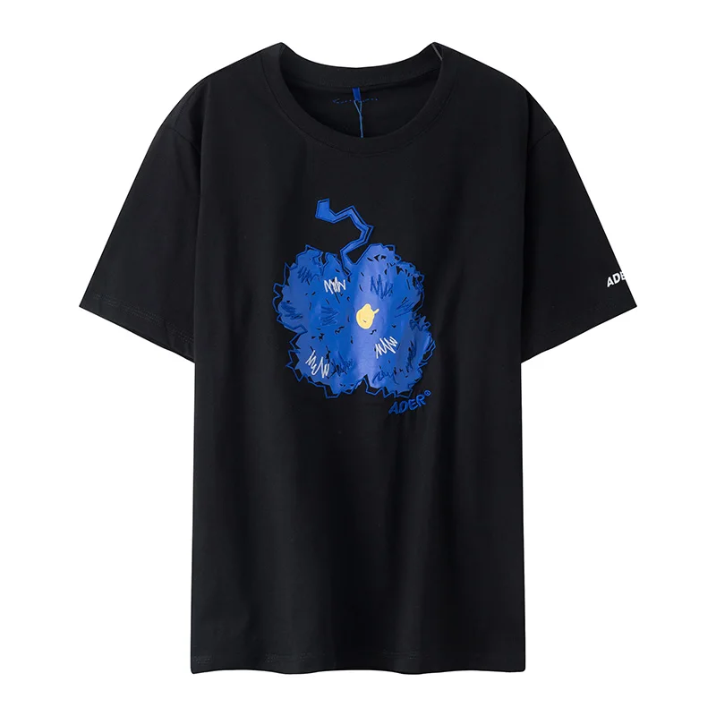 Ader Error футболка 2021 Лето высокое качество натуральный хлопок с короткими рукавами
