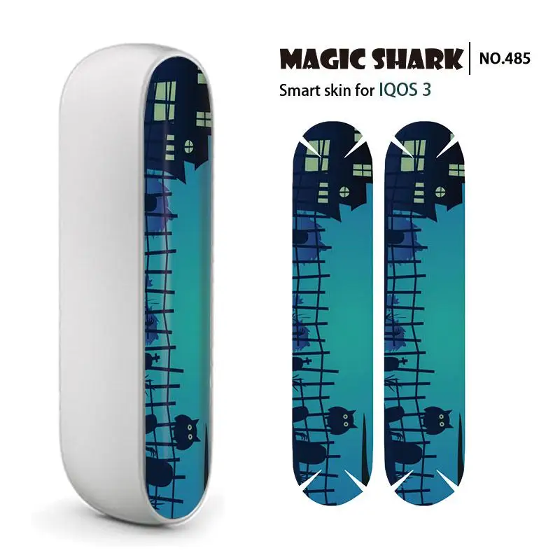 Модная наклейка-пленка для IQOS 3 IQOS3 0 D ПВХ без выцветания звездное небо светильник