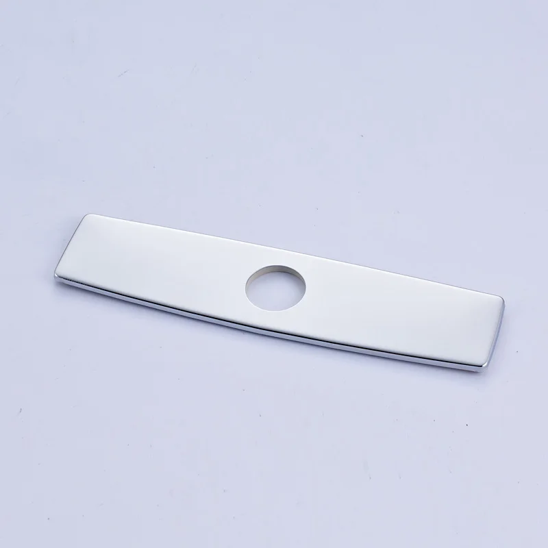

Black Brushed Nickel Chrome Free Shipping 10 Inch Hole Cover Plate Kitchen Faucet Accessories