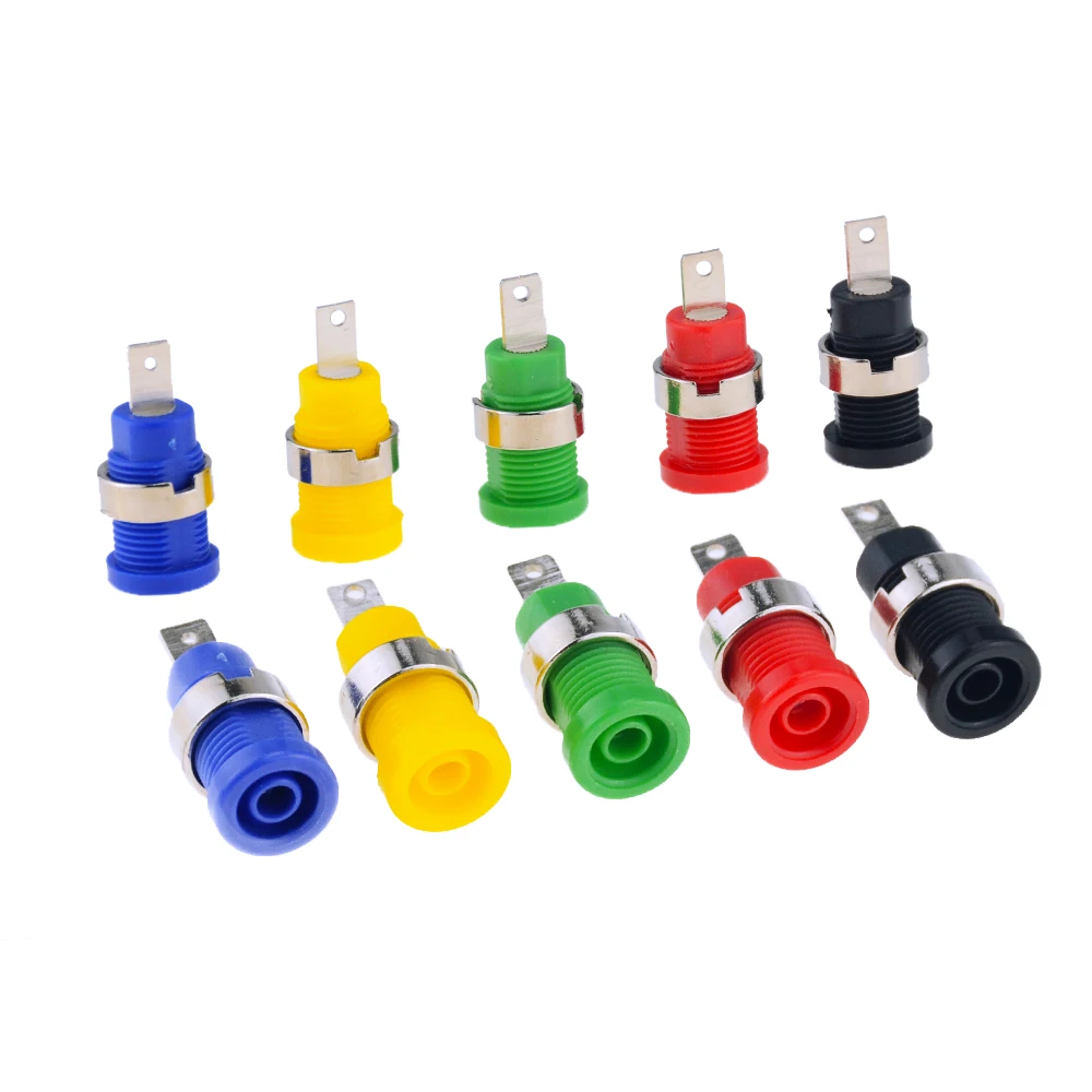 5 шт. тестовые розетки 12 мм 4 мм|Соединители| |