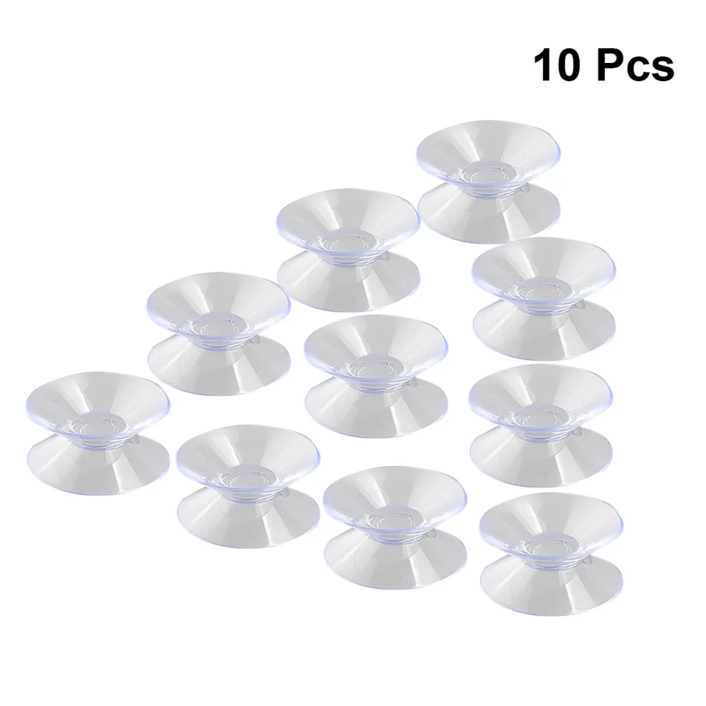 

10pcs 30mm Double Sided Suction Cups Sucker Pads for Glass