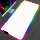 Коврик для мыши с RGB-подсветкой, розовый, серый, черный, белый цвета