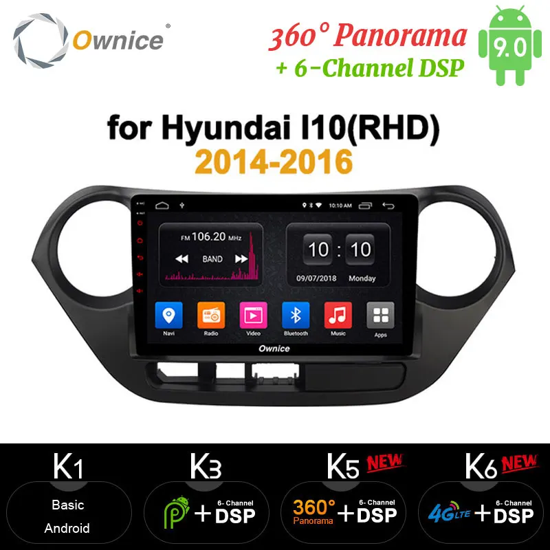 Ownice 9 'ɺndroid 0 DSP carplay 4G LTE SPDIF автомобильный радиоприемник с навигацией GPS Видео