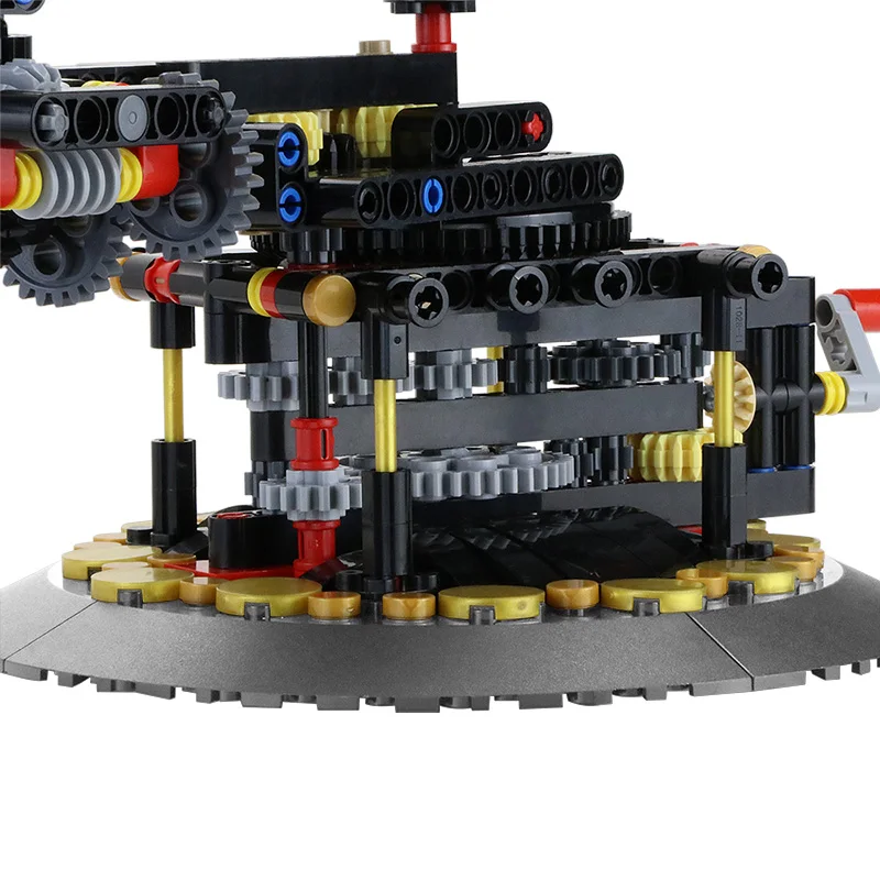 

462pcs Diy MOC-4477 Earth Moon and Sun autobiography Model Moc Building Blocks Kids Bricks Toys Christmas Creativity Gifts