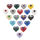 Конструктор MOC 3176, 2x2, совместимый с деталями, в форме сердца