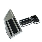 Для Peugeot 3008 5008GT 2016- 2019 2021 ATMT Автомобильная педаль акселератора, тормоза, подножки педалей, пластина, защита салона, аксессуары