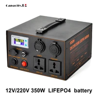 12v lifepo4 battery pack 30ah inverter rechargeable battery 60ah 50ah ac220v 350w outdoor rv motor spare battery