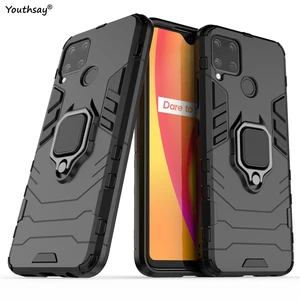 for oppo realme c15 case protective case for realme c15 c11 c21 c20 c12 c17 c21 q3 cover armor silicone shell finger ring cover free global shipping