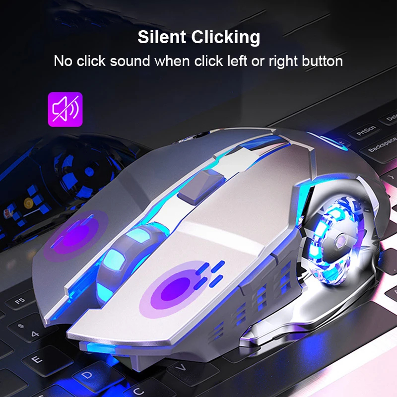 2 4ghz usb wireless gaming mouse 1600 dpi optical computer mouse ergonomic mice for laptop mause pc gamer notebook silent mouse free global shipping