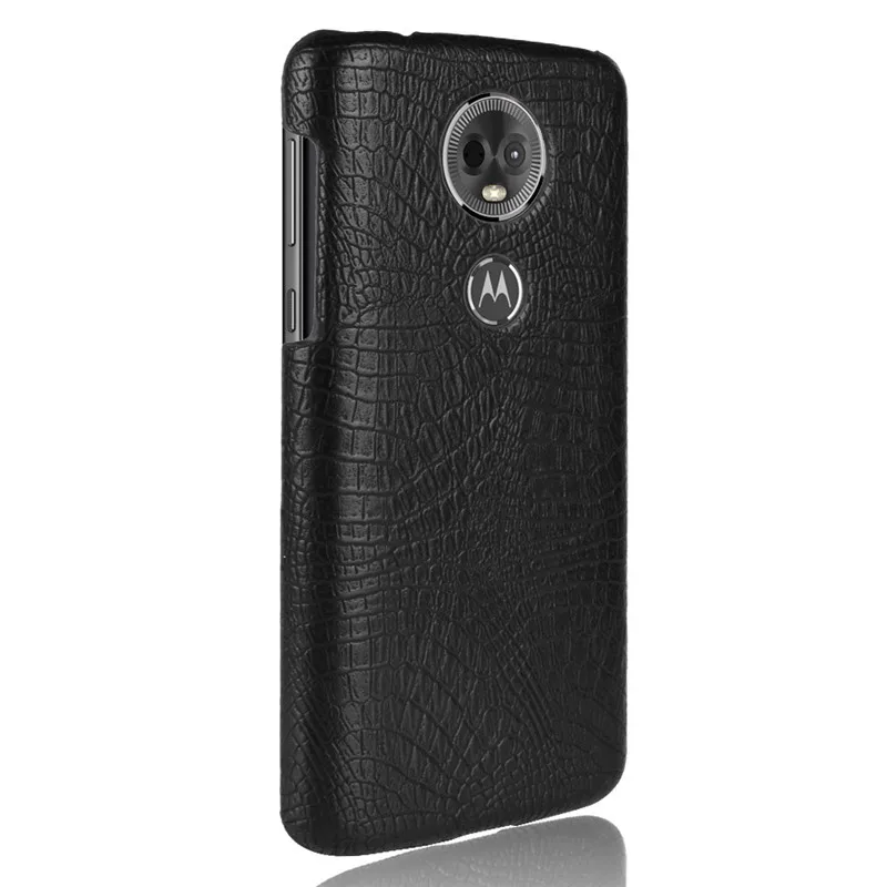 Чехол для Motorola Moto E5 Plus чехол жесткий пластиковый кожаный телефона E 5 е поколение