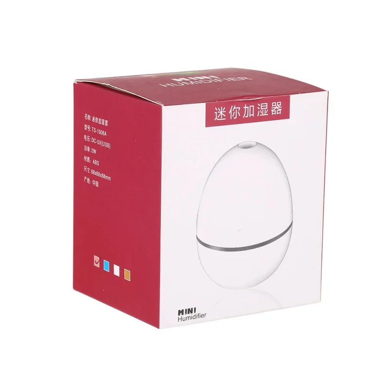 Модернизированный портативный мини-увлажнитель для яиц с USB и светодиодной