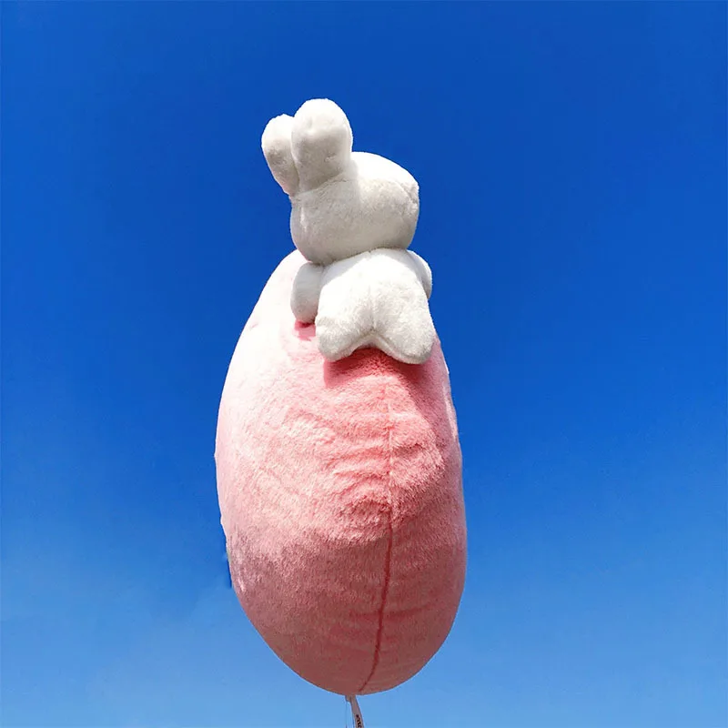 

Soft Heart-shaped Pillow Mongmong Rabbit Doll Waist Pillow Cartoon Plush Cushion Stuffed Animals Doll