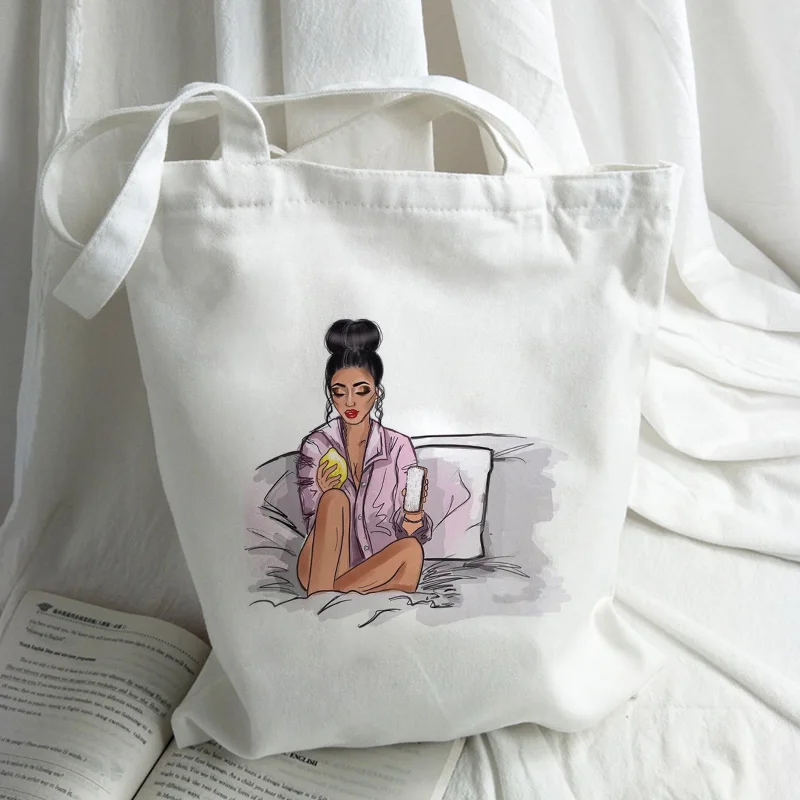 Mature Elegant Women Bag Fashion Shoulder Canvas Bags Street Casual Crossbody Large Capacity Ins Handbag New Retro Playful Purse |