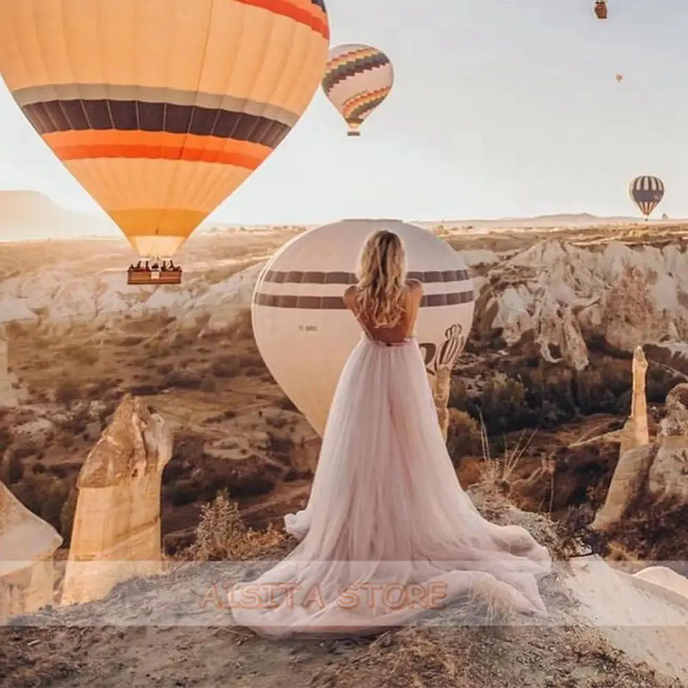 Платье в пол для выпускного вечера с V-образным вырезом без рукавов открытой