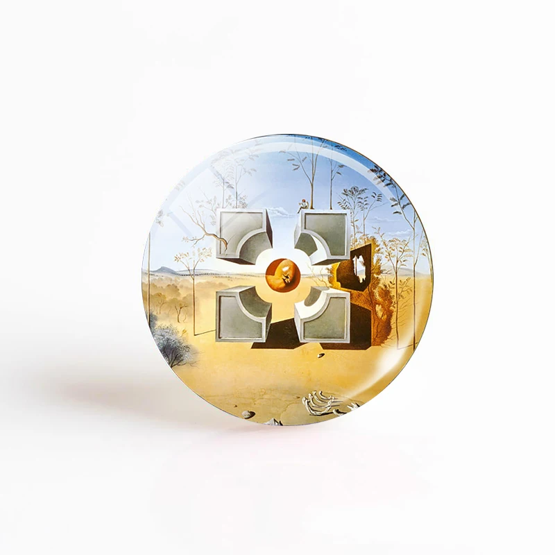 Круглый стеклянный кабошон сделай сам 25 мм 5 шт./лот | Украшения и аксессуары