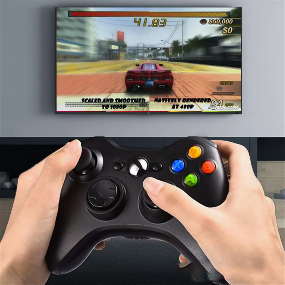 

Новый высококачественный тонкий черный 2,4 ГГц беспроводной геймпад джойстик контроллер игровой джойстик для Xbox 360 игры