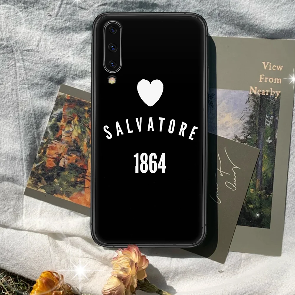 

The Vampire Diaries Season Phone Case Cover For Samsung Galaxy A10 A11 A20 E A21 A30 A40 A41 A50 A51 A70 A71 A81 S 4G 5G black