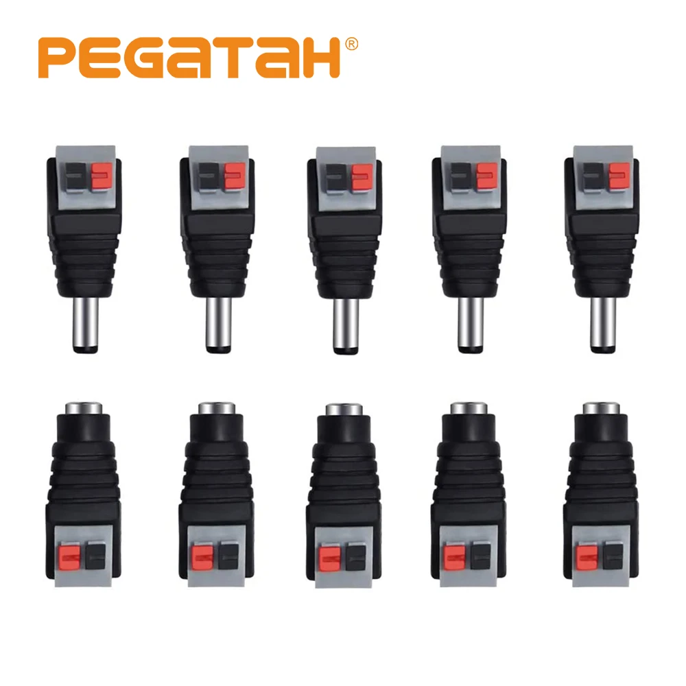 

Хит продаж BNC Портфолио DC Мужской + гнездовой разъем для безопасности кабельного подключения Push-on питания постоянного тока с адаптером пере...