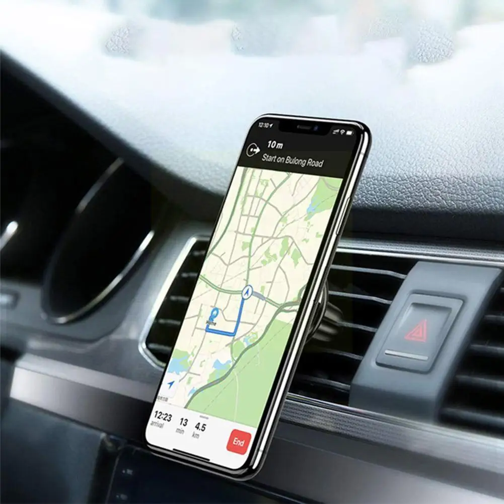 

Магнитный автомобильный держатель для телефона, магнитное Беспроводное зарядное устройство, быстрая зарядка, магнитный держатель телефон...