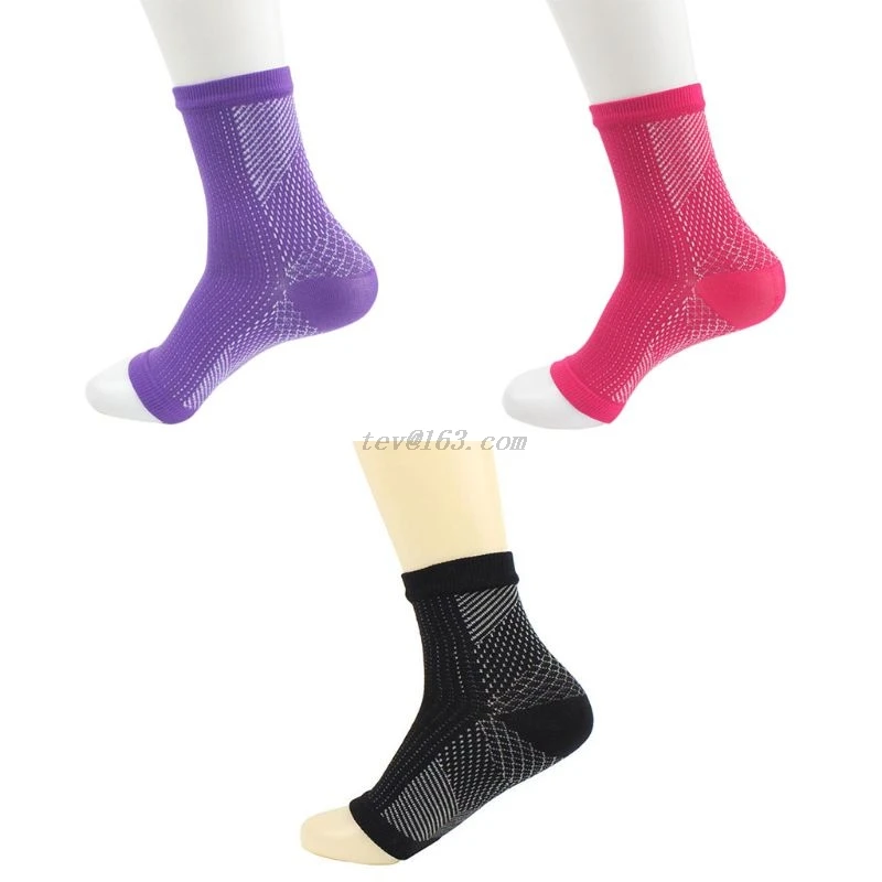 Для женщин и мужчин анти усталость открытый носок Пилатес сжатие короткие