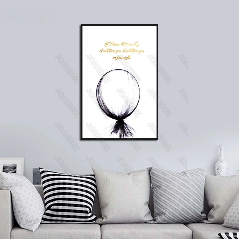 

European rotating skyscraine room English letters white background decoration poster wallpaper furniture art decoration