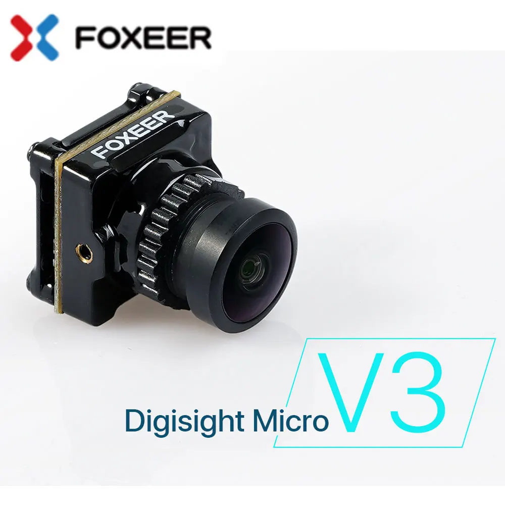 

FOXEER Digisight Micro V3 Cam 720P 60fps 3ms Low Latency FPV Digital Camera Work w Sharkbyte VTX Starlight Fly for Racing Drone