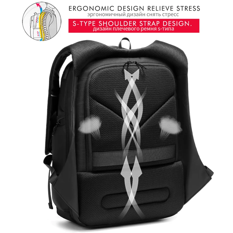 Рюкзак EURCOOL мужской для ноутбука 15 6 дюйма многофункциональная вместительная